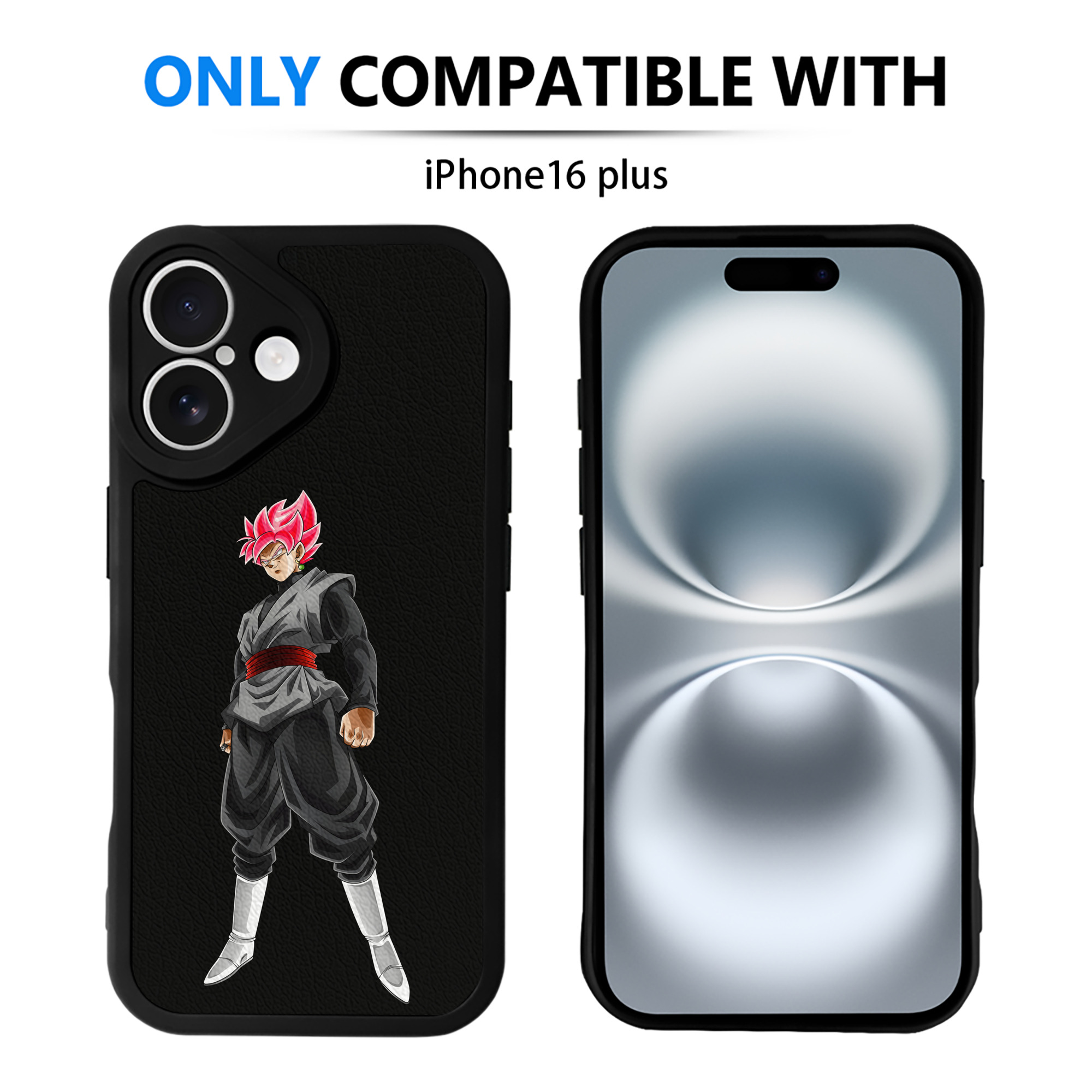 （画像用） ドラゴンボール ベジット DRAGON BALL Vegetto 【iPhone 16シリーズ対応】シリコンスマホケース（レザー調） 材質：シリコン